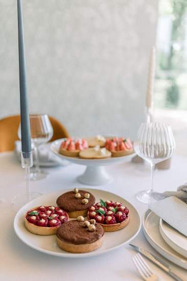 Goûter au Domaine du Kaegy, location Villa avec Piscine en Alsace