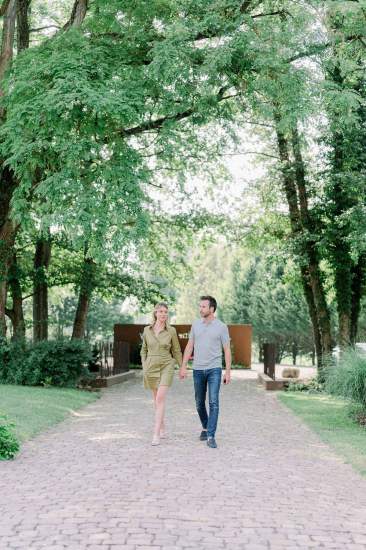 Entrée du Domaine du Kaegy à Steinbrunn-le-Bas, Lieu Mariage et Séminaire Alsace